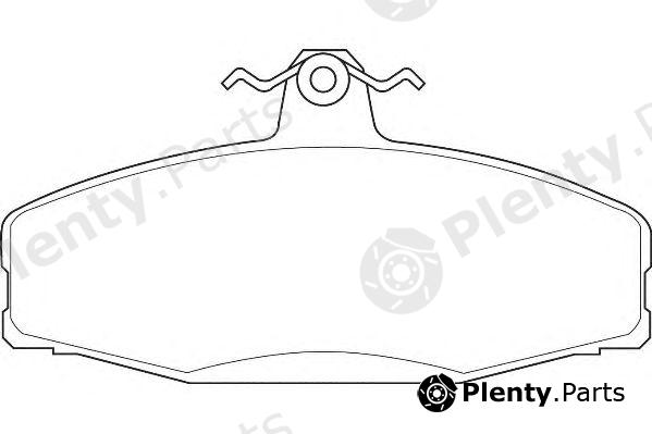  WAGNER part WBP21662A Brake Pad Set, disc brake