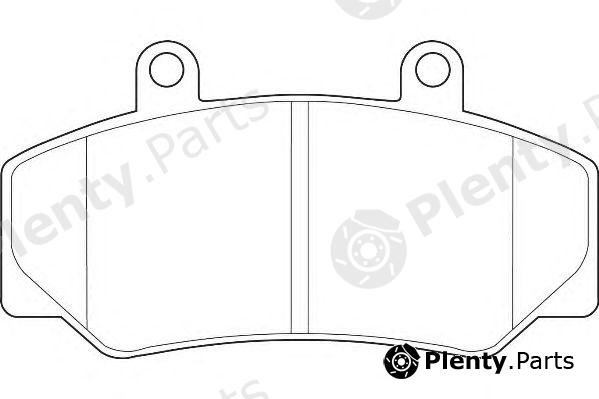 WAGNER part WBP21232A Brake Pad Set, disc brake