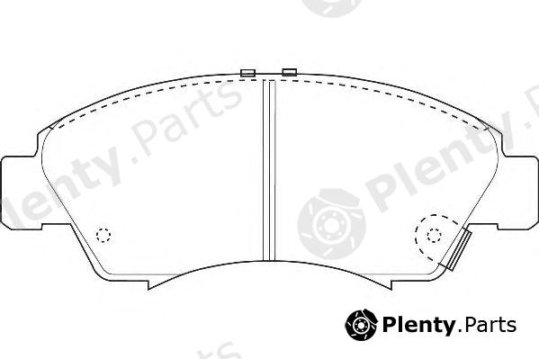  WAGNER part WBP21697A Brake Pad Set, disc brake