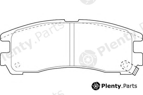  WAGNER part WBP21706A Brake Pad Set, disc brake