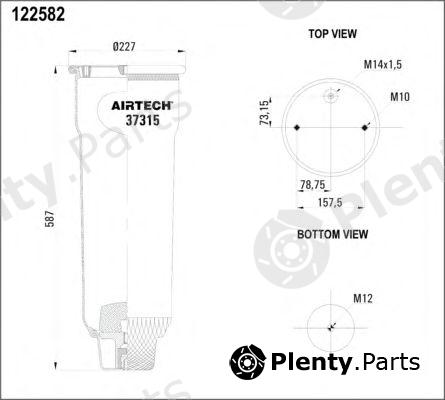  AIRTECH part 37315P Replacement part