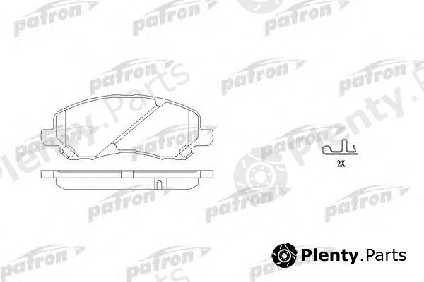  PATRON part PBP1621 Brake Pad Set, disc brake