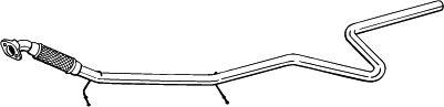  BOSAL part 953-171 (953171) Exhaust Pipe