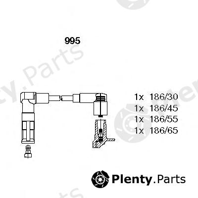  BREMI part 995 Ignition Cable Kit