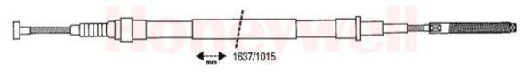  BENDIX part 431196B Cable, parking brake
