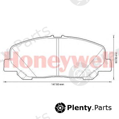  BENDIX part 572652B Brake Pad Set, disc brake