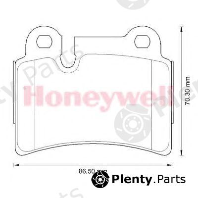  BENDIX part 573297B Brake Pad Set, disc brake