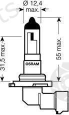  OSRAM part 9006CBI Bulb, fog light