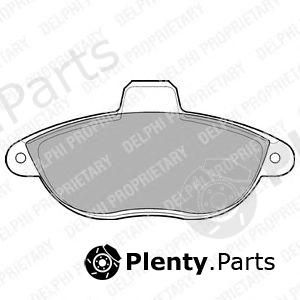  DELPHI part LP1592 Brake Pad Set, disc brake
