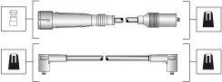  MAGNETI MARELLI part 941318111283 Ignition Cable Kit