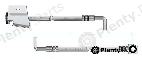  NK part 859312 Brake Hose
