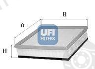  UFI part 30.297.00 (3029700) Air Filter