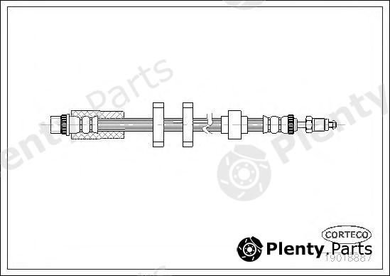  CORTECO part 19018887 Brake Hose