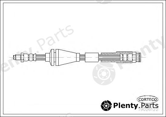  CORTECO part 19026122 Brake Hose
