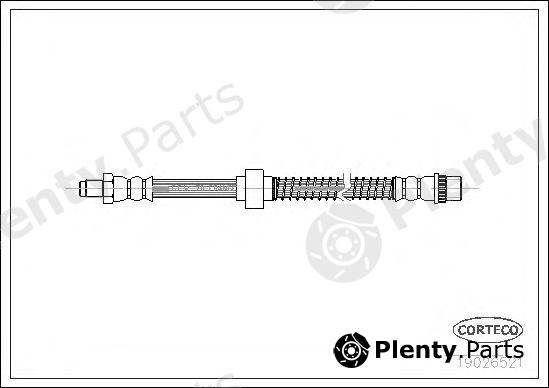  CORTECO part 19026521 Brake Hose