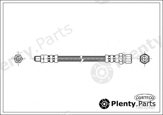  CORTECO part 19032481 Brake Hose