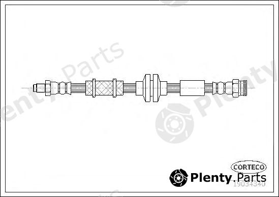  CORTECO part 19034340 Brake Hose