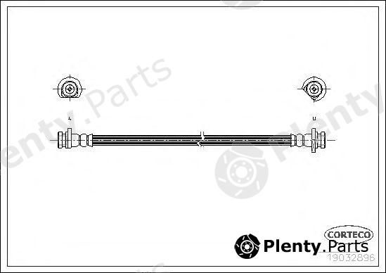  CORTECO part 19032986 Brake Hose