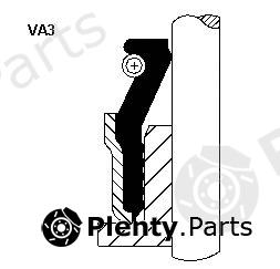  CORTECO part 12014584 Seal, valve stem