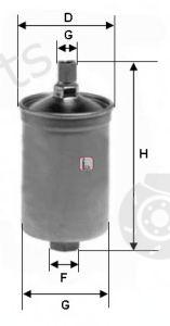  SOFIMA part S1503B Fuel filter