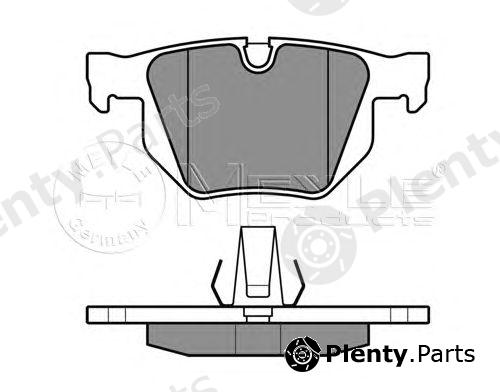  MEYLE part 0252128217 Brake Pad Set, disc brake