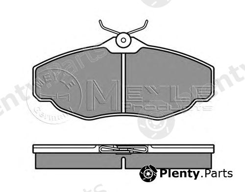  MEYLE part 0252345219 Brake Pad Set, disc brake