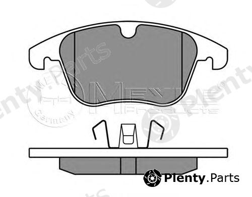  MEYLE part 0252412319 Brake Pad Set, disc brake