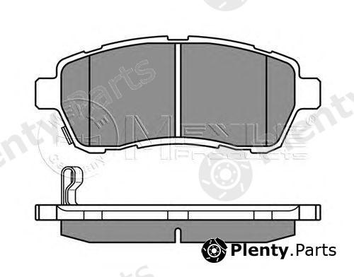  MEYLE part 0252428316/W (0252428316W) Brake Pad Set, disc brake