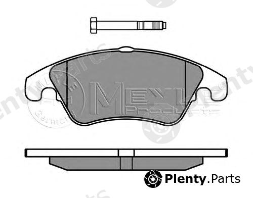  MEYLE part 0252431019 Brake Pad Set, disc brake