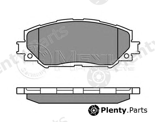  MEYLE part 0252433617 Brake Pad Set, disc brake