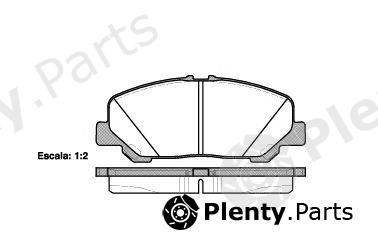 ROADHOUSE part 21287.00 (2128700) Brake Pad Set, disc brake