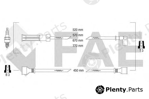  FAE part 83450 Ignition Cable Kit