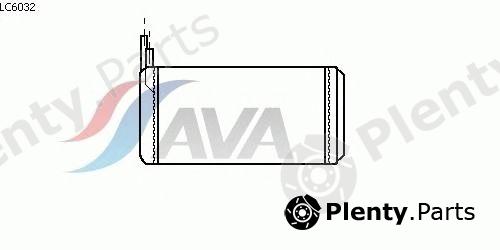  AVA QUALITY COOLING part LC6032 Heat Exchanger, interior heating