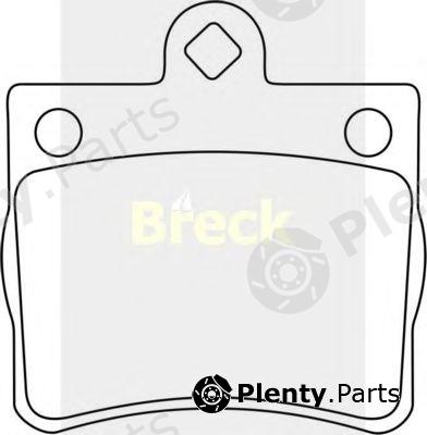  BRECK part 219000070200 Brake Pad Set, disc brake