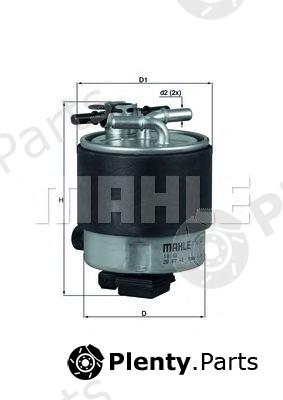  MAHLE ORIGINAL part KL440/19 (KL44019) Fuel filter