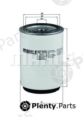  MAHLE ORIGINAL part KC249D Fuel filter