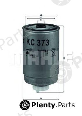  MAHLE ORIGINAL part KC373 Fuel filter