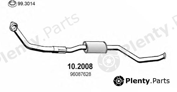  ASSO part 10.2008 (102008) Front Silencer