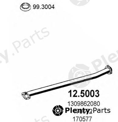  ASSO part 12.5003 (125003) Exhaust Pipe