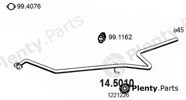  ASSO part 14.5010 (145010) Exhaust Pipe