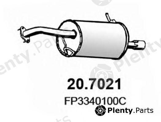 ASSO part 20.7021 (207021) End Silencer