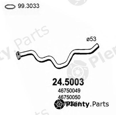  ASSO part 24.5003 (245003) Exhaust Pipe