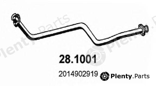  ASSO part 28.1001 (281001) Exhaust Pipe