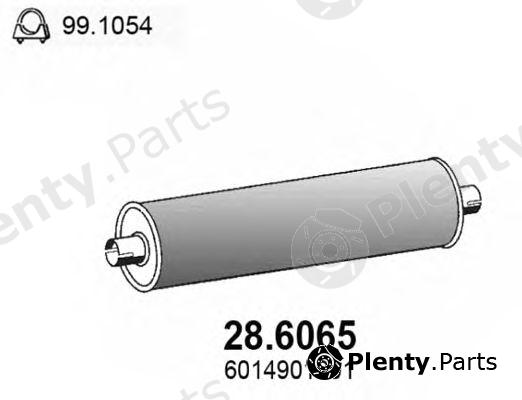  ASSO part 28.6065 (286065) Middle Silencer