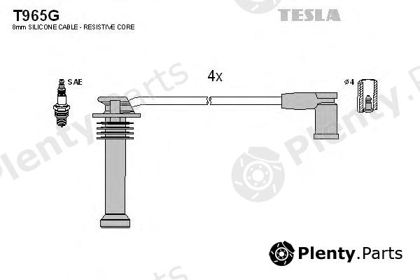  TESLA part T965G Ignition Cable Kit
