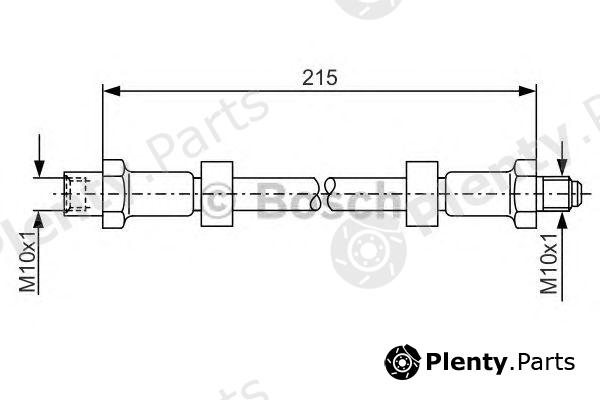  BOSCH part 1987476142 Brake Hose