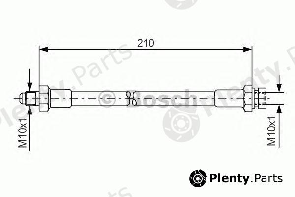  BOSCH part 1987476327 Brake Hose