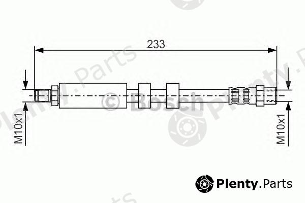  BOSCH part 1987476418 Brake Hose