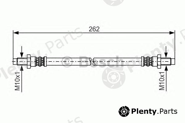  BOSCH part 1987481203 Brake Hose