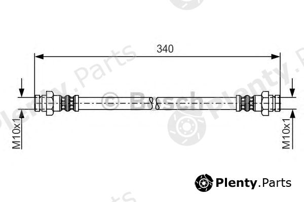  BOSCH part 1987481209 Brake Hose